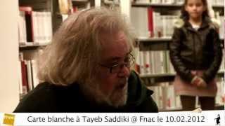 Carte blanche à Tayeb Seddiki  - Fnac Maroc