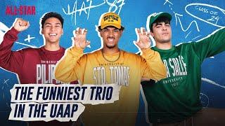 Future ALL-STAR: UAAP Season 87 Rookies Jacob Bayla, Zain Mahmood, and Alex Konov