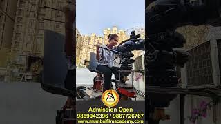 Mumbai Film Academy I Hands On Red Camera Practical I Set Experience  #admissionsopen #institute