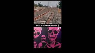 BRO'S AURA  #indianrailways #aura #attitude #trollface #railfan #shorts #trending