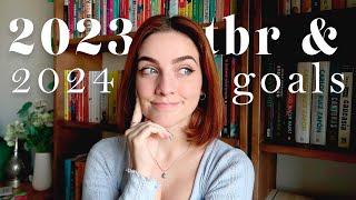 did i read my 2023 tbr? & 2024 reading goals 