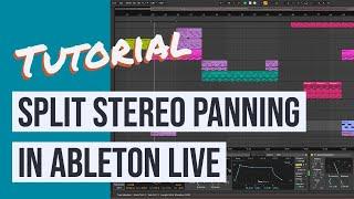 Using the New Split Stereo Panning Mode in Ableton Live 10