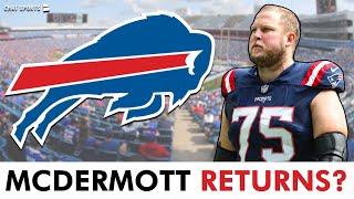 Conor McDermott Returns? NFL Insider LINKS Comeback In 2025 NFL Free Agency | Buffalo Bills Rumors