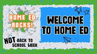 Webinar: Welcome to Home Ed!