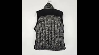 Calvin Klein Performance Women's Puffer Vest - Size XL, Stylish Camo Comfort