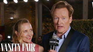 Conan O'Brien's Hair Is "Barometric" at the Oscar Party | Vanity Fair