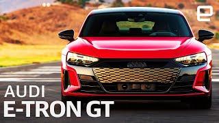 Audi’s e-tron GT First Drive