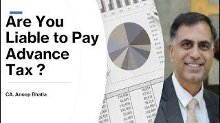 Are You Liable to Pay Advance Tax ? #shorts