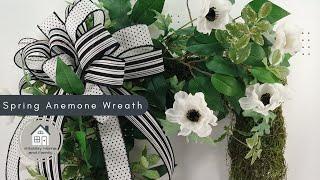 How to Make a Spring Floral Wreath