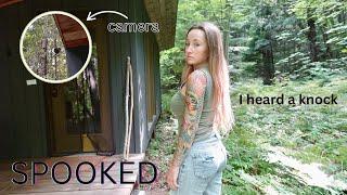 Cozy (creepy) Off-Grid Cabin Retreat | Stuck in Washington