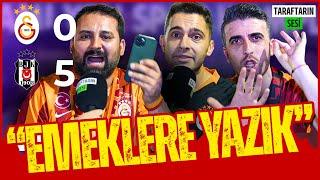 "Eze eze bizi yendiler" | Galatasaray 0-5 Beşiktaş | Maç Sonu Taraftarın Sesi