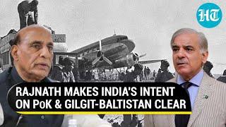 'We're coming to Gilgit & PoK...': Rajnath's message to Pak on Kashmir 'Infantry Day' event