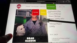 Pre-Order Update @ CSR Collectibles & A Look @ Special MakeUp Effects Artist & Actor Brad Hardin