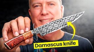 Building A $5,000 Damascus Fighting Knife!