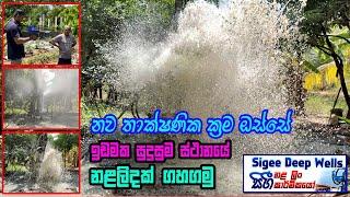 නිවැරදි තාක්ෂණයට නල ළිඳක් ගහගමු | nala lin | deep well | sigee Deep Well | nala lin kapima