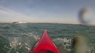 Scary Moment in a Sea Kayak.