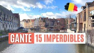 GHENT: what to see in 1 day | Tourist places in BELGIUM 