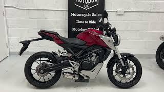 Honda CB125R, 2020, walk around and startup