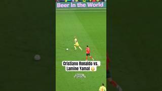 Ronaldo vs. Lamine Yamal #football