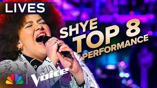 Shye Performs "The Joke" By Brandi Carlile | The Voice Lives | NBC