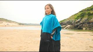 Junior Hooded Poncho