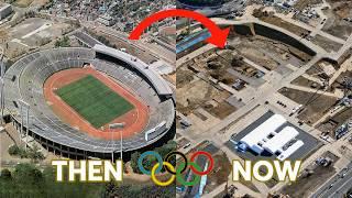 Demolished Olympic Stadiums Then vs Now