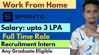Latest work from home Job update for Freshers and Experienced Graduates|Apply Now