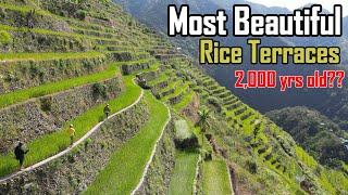 Breathtaking View of Batad Rice Terraces Banaue, Ifugao