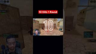 Counter Strike 1.6 - 10 Kills in 1 Round | TUNA RIDSHARE #cs16 #shorts #บังริด #counterstrike16