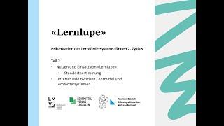 «Lernlupe» Zyklus 2 (2/3) | Lehrmittelverlag Zürich