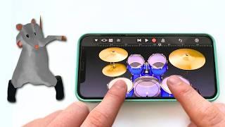 Viral Rat dance meme but recreated in GarageBand!