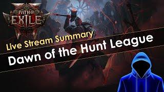 Path of Exile 2 Dawn of The Hunt Dev Stream Summary