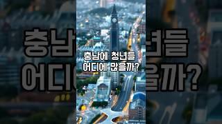 "충청남도에서 2030청년들이 많은 지역 TOP 5" #충남