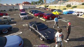 (PC) GTA 5 FiveM "TUNER UPDATE" Car Meet/Cruise Lol| This Is How Vanilla GTA Car Meets Should Be