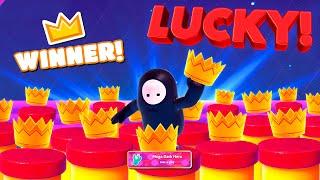 LUCKIEST PLAYER IN UNIVERSE...  - Fall Guys WTF Moments #180 (Season 6)
