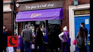 Cadbury's 'Glass and a half' pop-up shop