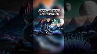 Landing on a newly discovered Planet. #ai #worldofai @woai