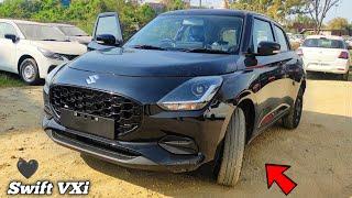 New Maruti Suzuki Swift Black Colour  Swift VXi 2025 Model - Rs 7.29L |Maruti Suzuki Swift VXi 2025