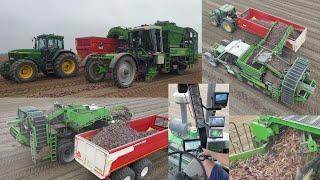 Onion Harvest - AVR Mistral and John Deere 7710 - Zwiebeln laden - Uien Race 2023 