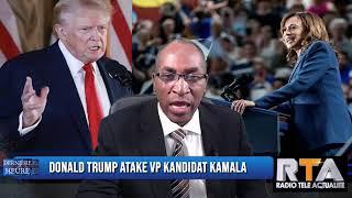 Donald Trump atake VP kandidat Kamala Harris e li aksepte fè deba ak VP Kamala  - MARIO CHATEAU -…