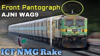 ICF BLUE High Capacity Parcel Express Train with AJNI WAG9|NMG Rake with AJNI WAG9|New ModifiedGoods