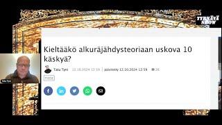 Kieltääkö alkuräjähdysteoriaan uskova 10 käskyä?