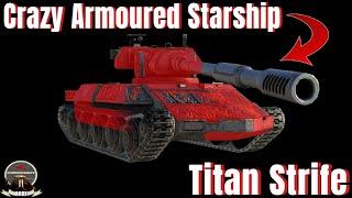 THIS NEW TANK HAS CRAZY ARMOUR IN WOTB! TITAN STRIFE REVIEW