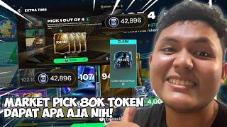 BUKA 80K TOKEN MARKET PICK! Dapat apa aja! Ea ESports Fc Mobile