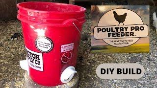 DIY - Poultry Pro Feeder - How to make it & install.