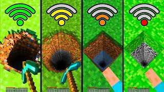 minecraft with different Wi-Fi levels compilation