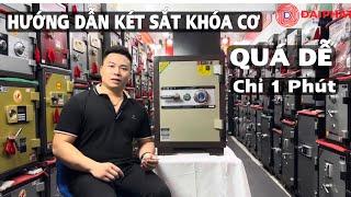 Hướng Dẫn Mở Két Sắt Khóa Cơ Thương Hiệu Két Sắt Goldbank - Quy Trình mở két nhanh 60 giây