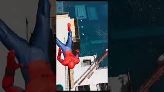 GTA 5 Water Ragdolls Spiderman Jumps/Fails (Euphoria Physics | Funny Moments) #shorts