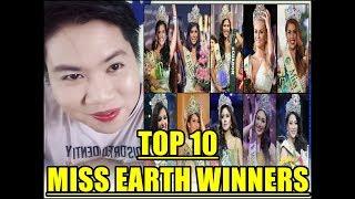 TOP 10 | Miss Earth Winners (2018 Edition)