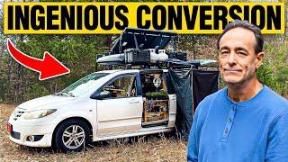 He Turned a MINIVAN into THIS?! (You Won't Believe What's Inside!)